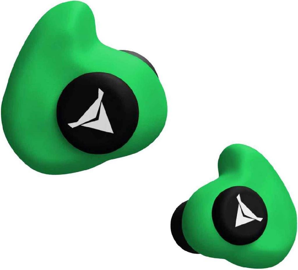 DECIBULLZ PLG1-GRN Custom Moldable Earplugs NRR 31 Green
