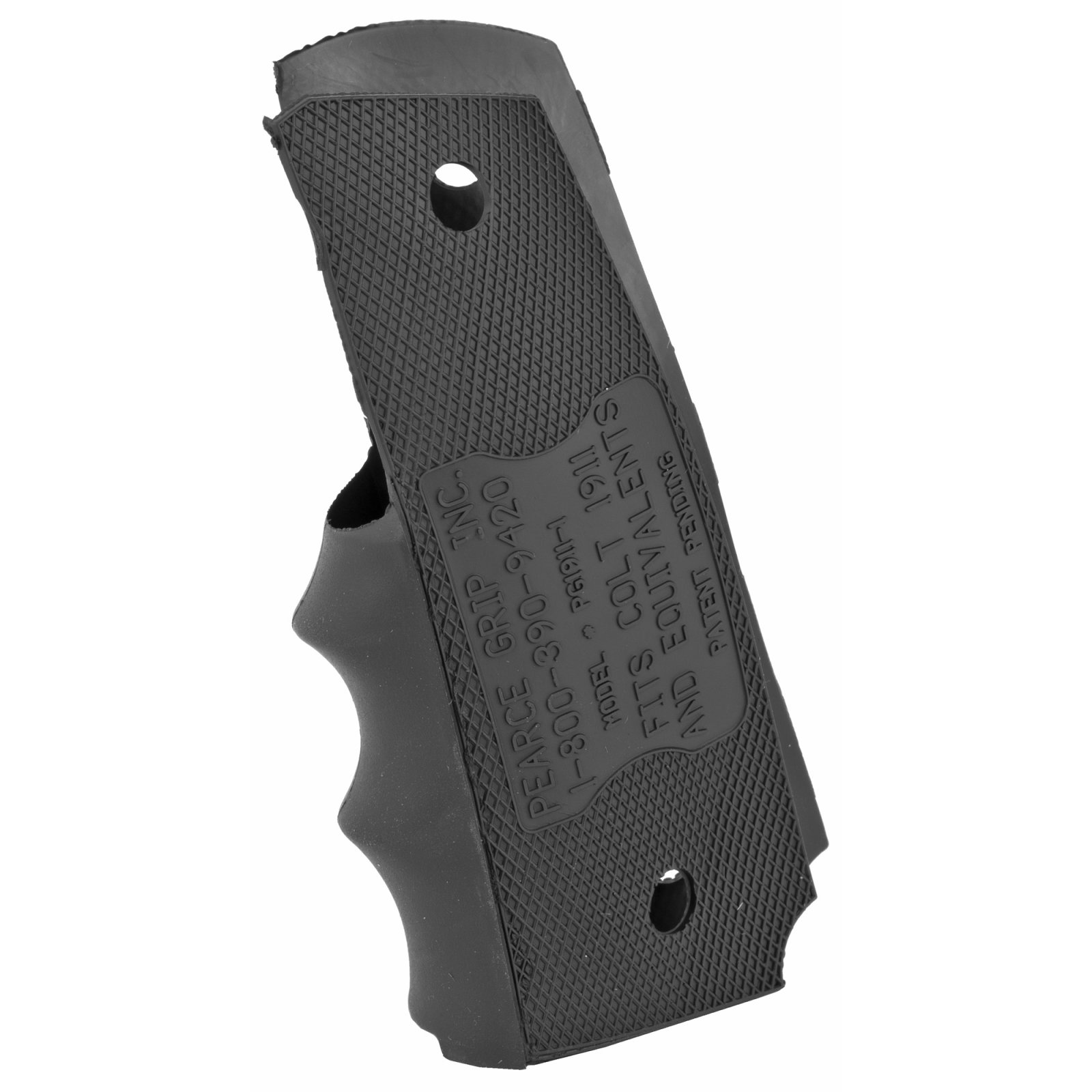Pearce Grips PG1911-1 Rubber Finger Groove Insert for Government 1911