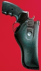 Uncle Mike's 21028 GunMate Hip Holster Size 28 Black Right Hand Revolver