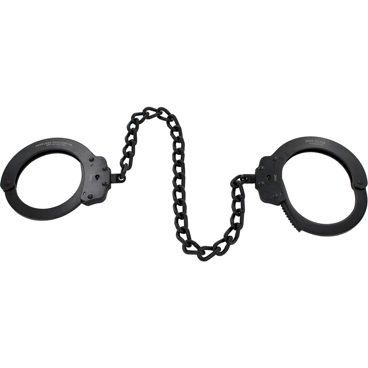 Buy Peerless Handcuff Company 703C 15In Black Steel Leg Iron online