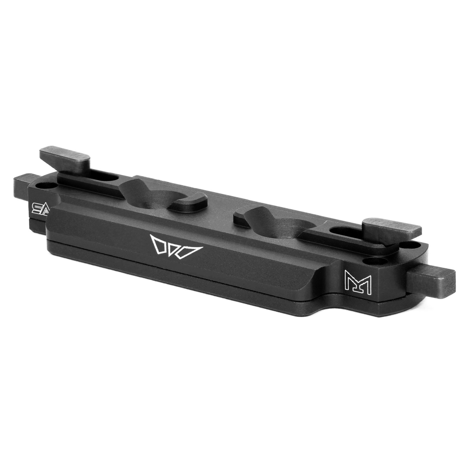 Warne 7959M Skyline Black Steel M-LOK Bipod Mount Matte Finish
