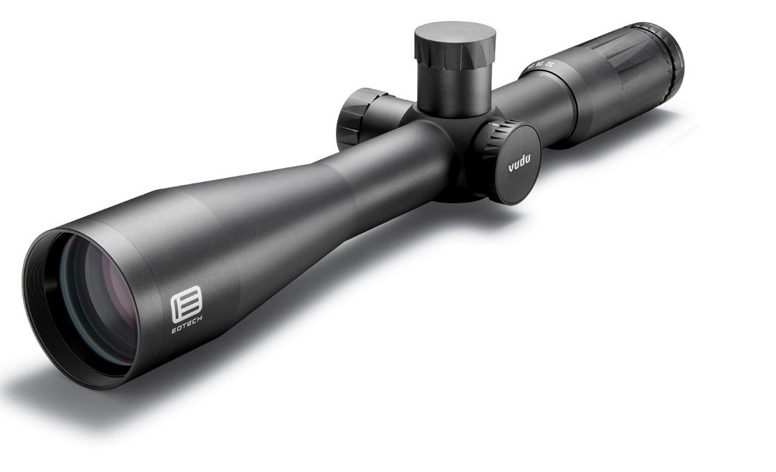EOTech Vudu 8-32x50mm Rifle Scope, 34mm Tube, Second Focal Plane, HC2 MOA Reticle, Matte Black, XC High-Density Glass, Parallax Adjustment, Tactical Turrets, Sunshade Included - EOTech