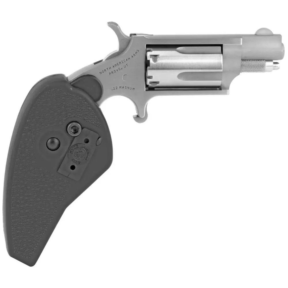 NAA 22 Magnum 1.125in 5rd Mini Revolver with Holster Grip - NAA - 22 Magnum
