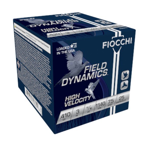 Fiocchi High Velocity Hunting Loads 410 ga. 3 in. 11-16 oz. 7.5 Shot 25 rd. - Fiocchi - .410 Bore