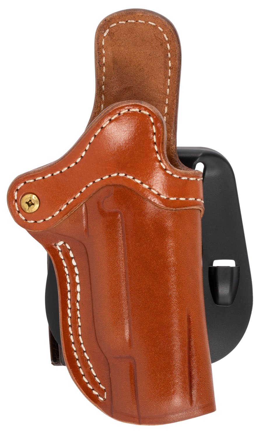 1791 Gunleather OR-PDH-1-CBR-R Paddle Holster Brown RH 1911 4" & 5" - 1791 Gunleather - CLASSIC BROWN