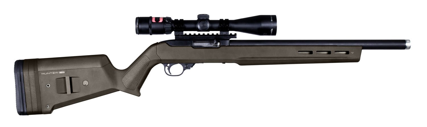 Magpul MAG548-ODG Hunter X-22 Stock OD Green for Ruger 10/22 M-LOK