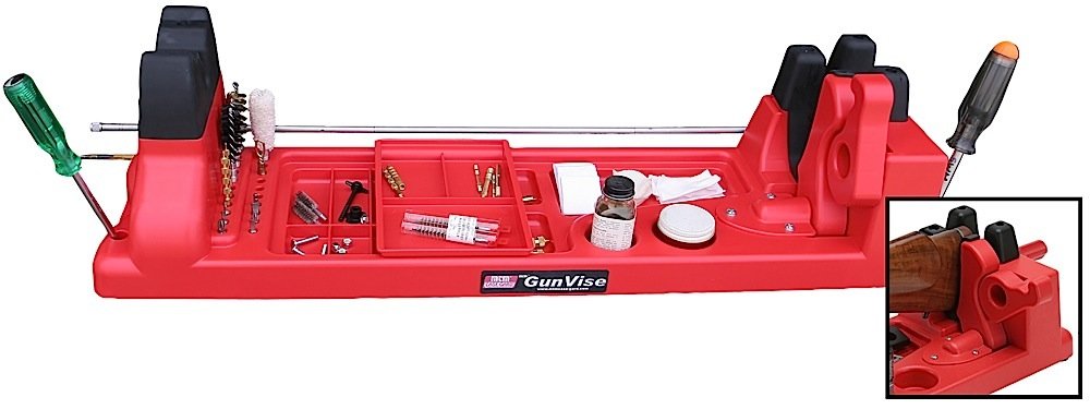 MTM Case-Gard GV30 Gun Vise Red Plastic Rifle/Shotgun - MTM Case-Gard - PLASTIC