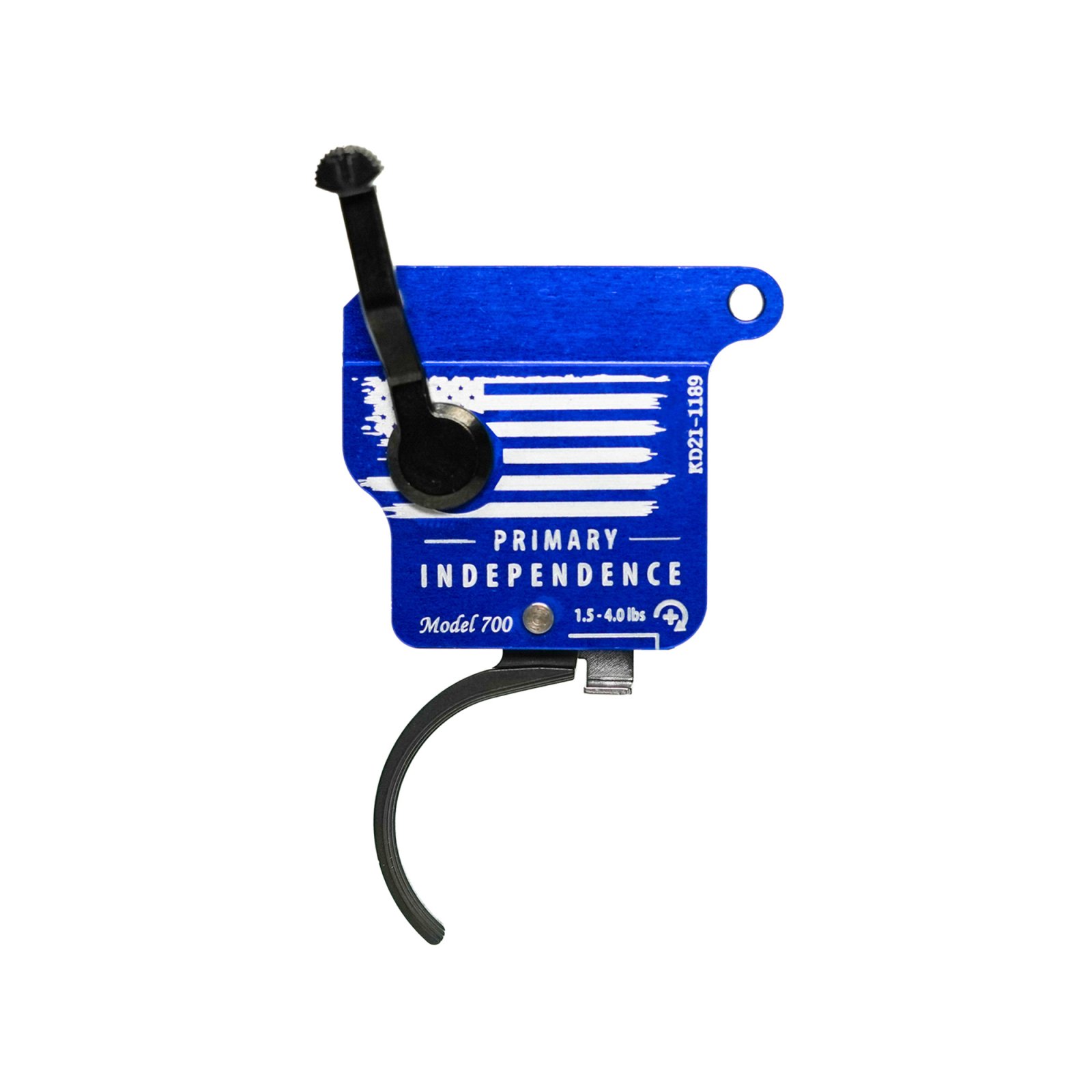 TriggerTech Special Edition Independence Day Rifle Trigger for Remington 700 1.5-4lbs Curved Black