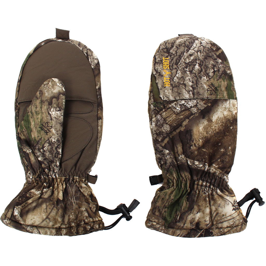 Hot Shot B02-0RX-352-M Huntsman Pop-top Mitten Medium Realtree APX