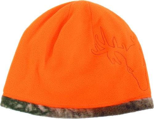 Hot Shot Reversible Fleece Beanie Blaze Orange Realtree Edge OSFA - Hot Shot