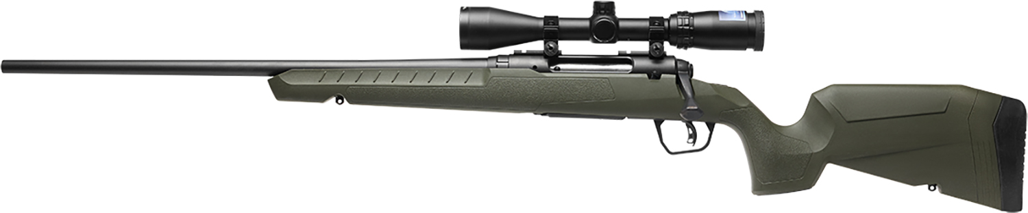 Buy Savage 32191 Axis Left-Handed 270 Win Rifle, Matte Black/Green Stock online