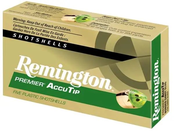 Buy Remington Ammunition 20496 Premier AccuTip Hunting 20 Gauge 2.75" Sabot Slug Shot 5 Per Box/ 20 Cs online