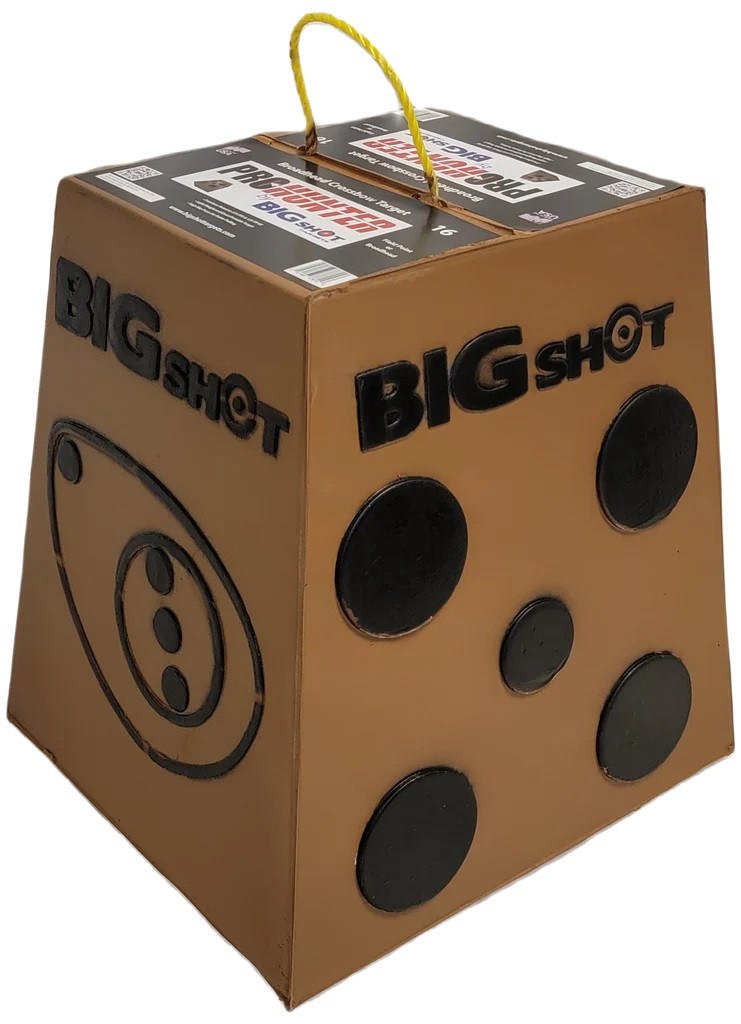 Bigshot Pro Hunter 16 Broadhead Target - Titan, Elasto-Flex Foam, 16W x 16H x 13.5D, Tapered Design