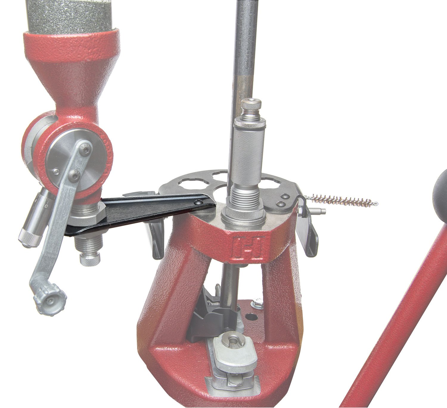 Hornady 399694 Iron Press Powder Measure Bracket Silver Metal Attachment - Horn Hunter