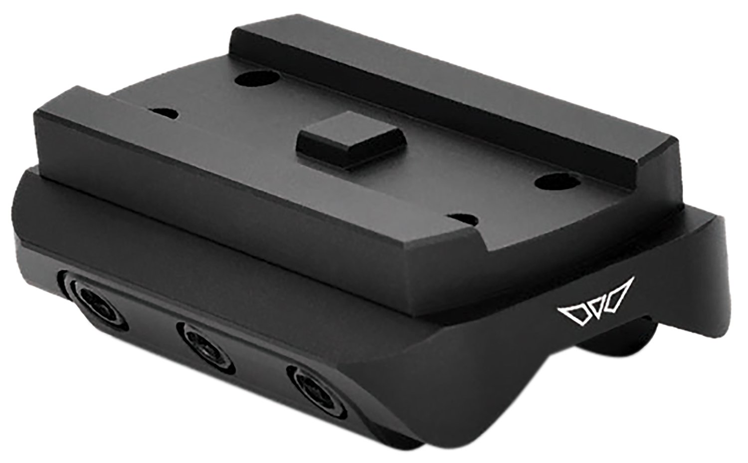 Warne 6111M Shotgun Rib Mount for Aimpoint T1-T2 - Black Anodized - Warne - MINI RED DOT MOUNT