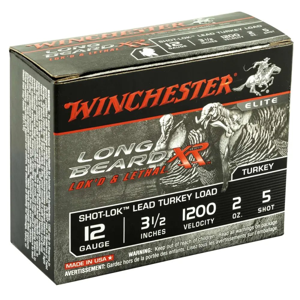 Winchester Ammo STLB12L5 Long Beard XR Shot-Lok 12Gauge 3.50" 2oz...