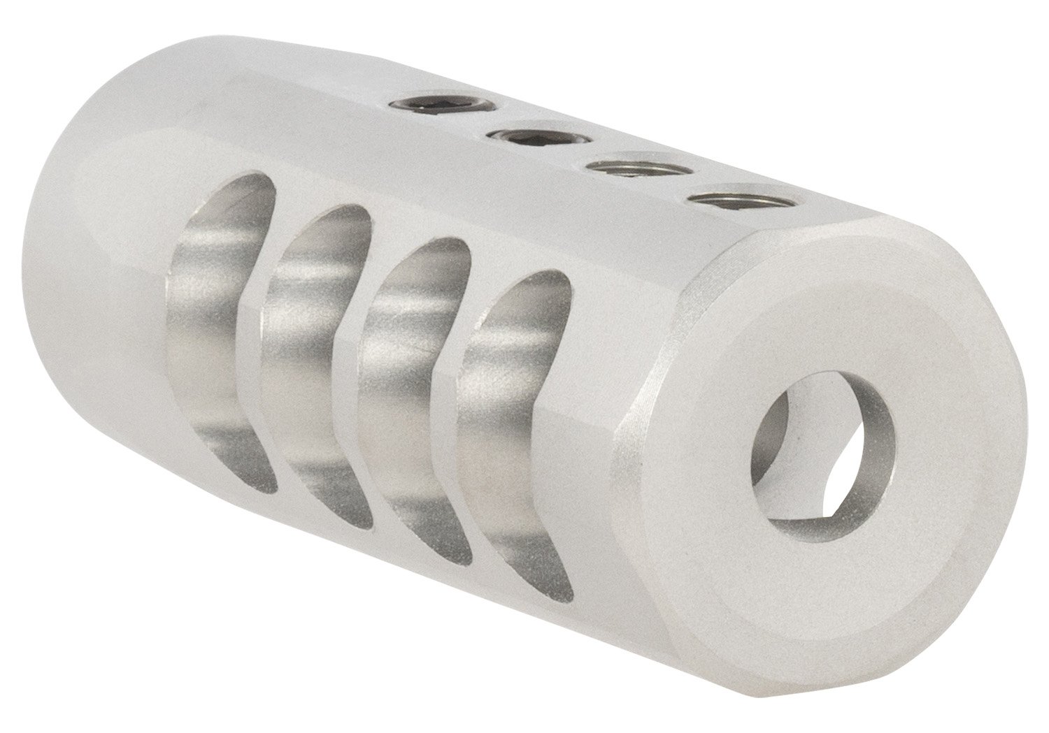 Christensen Arms 8100001702 Titanium Muzzle Brake .338 Cal 5/8"-24 tpi - Christensen Arms - SIDE-BAFFLE