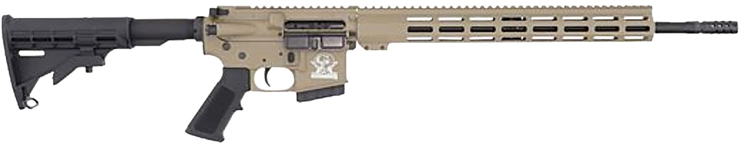 GLFA AR-15 350LEG 16" Semi-Auto Rifle, FDE/SS, 5-Round, 1:10 Twist, 416R SS/4150 CRMOV Nitride Finish, 7075 Aluminum, 6061 Handguard, 6.4 lbs - Great Lakes Firearms - .350 LEGEND