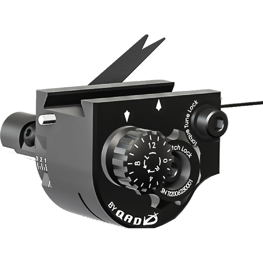 QAD HTQBK-L UltraRest TRi SwitchIt Housing Black LH, Micro Adjustable