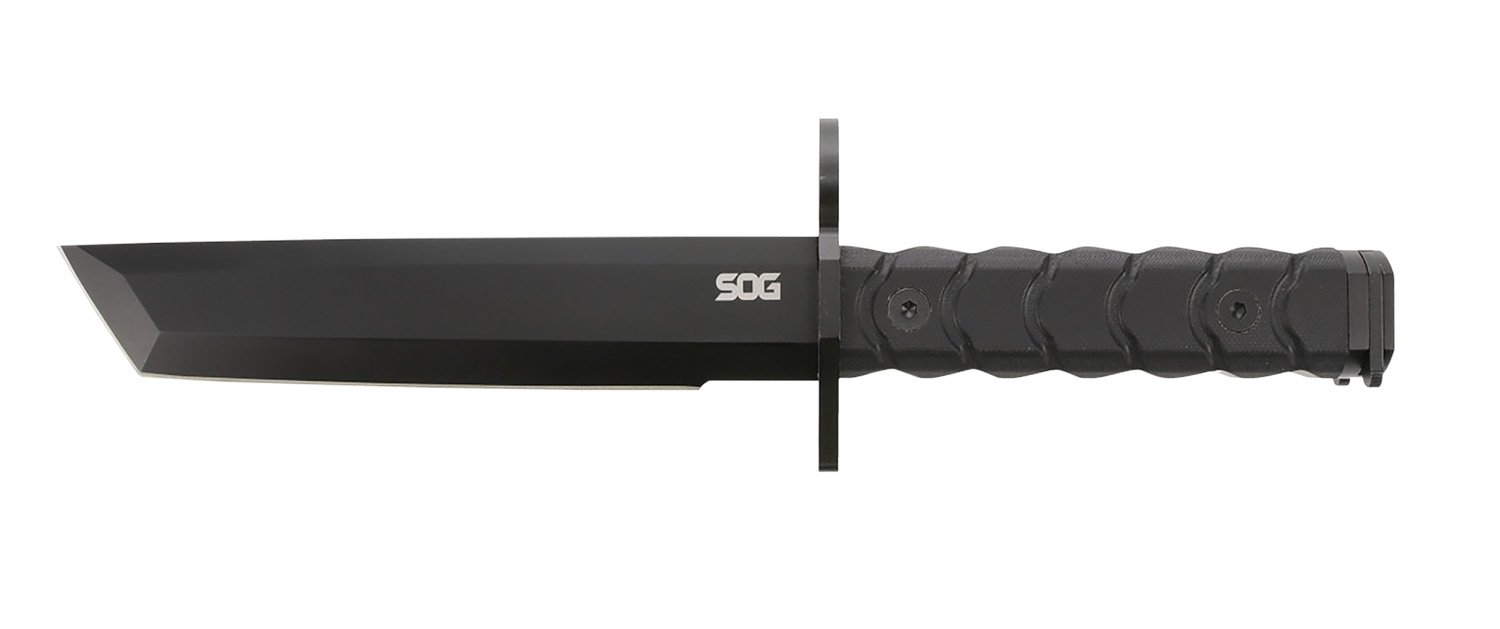 SOG SOGBY1001BX Bayonet 7" Tanto Blade G-10 Handle with Sheath