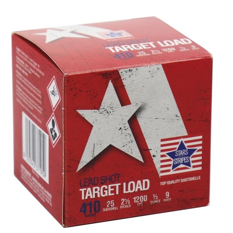 Buy PPU Stars & Stripes Target Shotshells 410ga 2-1/2 1/2oz 1200 fps #9 25/ct online