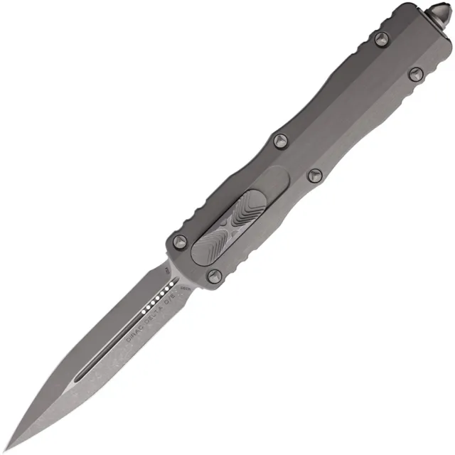Microtech 227-10APNC Dirac Delta 3.79 In D/E Apocalyptic Std Natural Clear