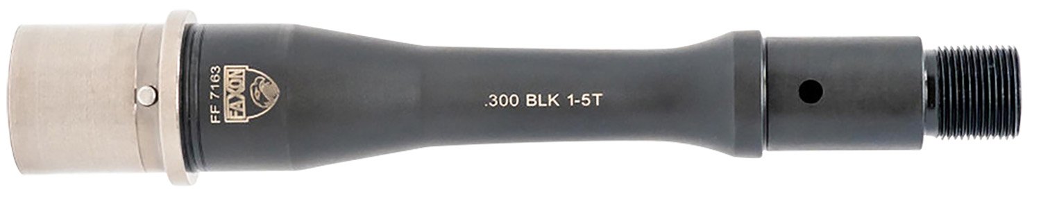 Faxon Match Series 6" Gunner 300 BLK 1:5T Pistol-Length AR-15 Barrel - Faxon Firearms - 300 AAC Blackout