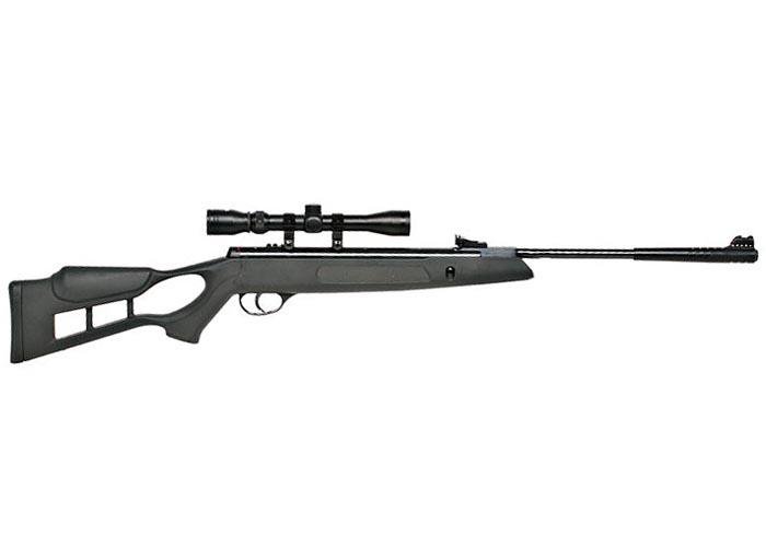 Hatsan HCEDGE22 .22 Air Rifle Combo with 3-9x32 Scope, Fiber Optic Sights - Hatsan - 22 CALIBER