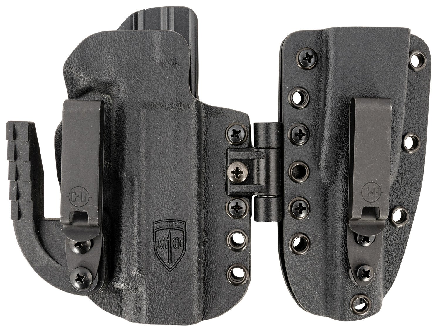 C&G 0384100 MOD 1 IWB Holster Black Kydex Belt Clip Sig P365 XL