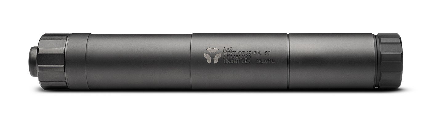 Advanced Armament 64110 Ti-Rant 45M Black Titanium Modular Silencer - AAC - 45 ACP