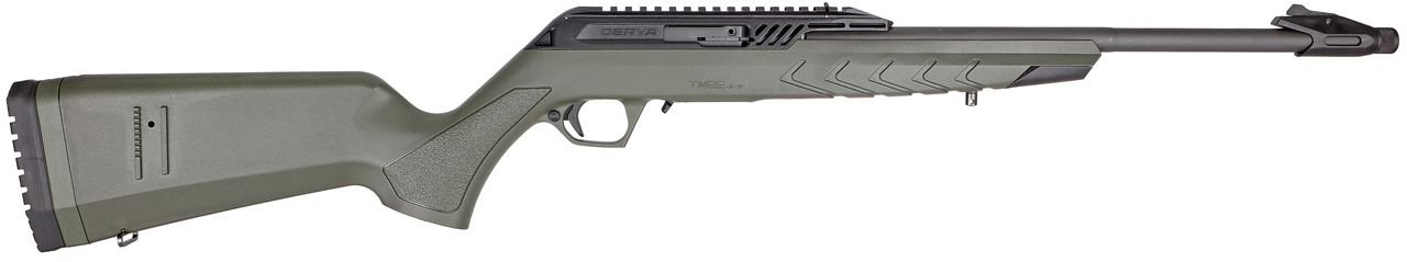 Derya Arms TM22.STAN.ODG.18 TM22 22 LR 18" Black Anodized Rifle