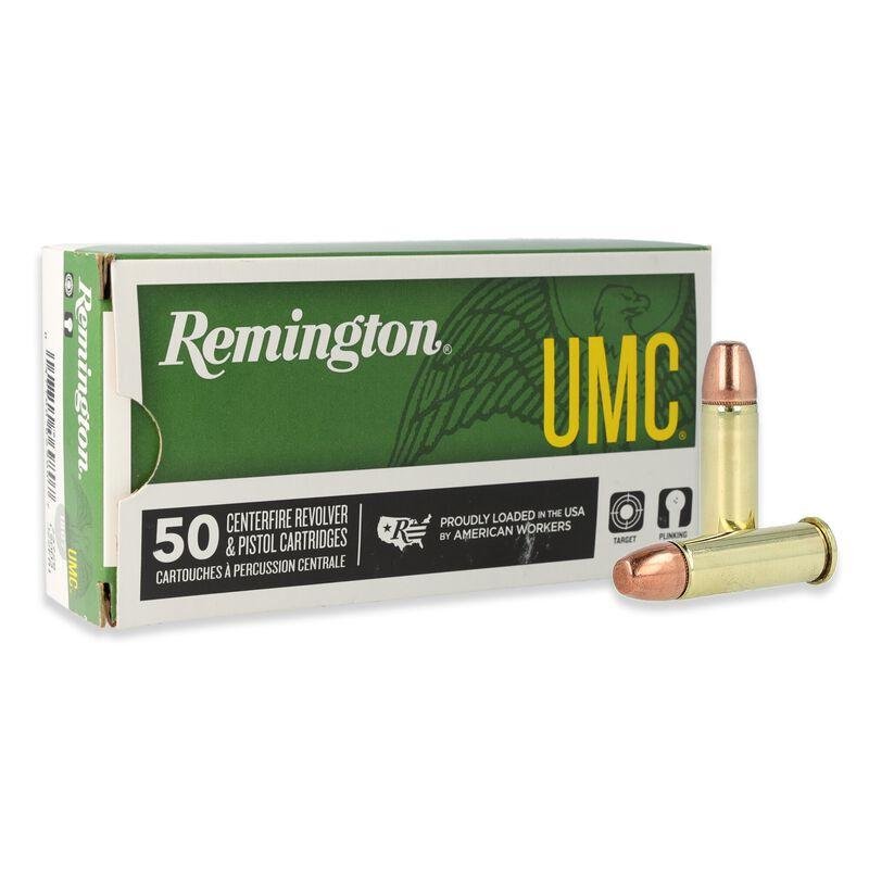 Remington Ammunition 23722 UMC Target 38 Super +P 130 gr Full Metal Jacket (FMJ) 50 Per Box/ 10 Cs