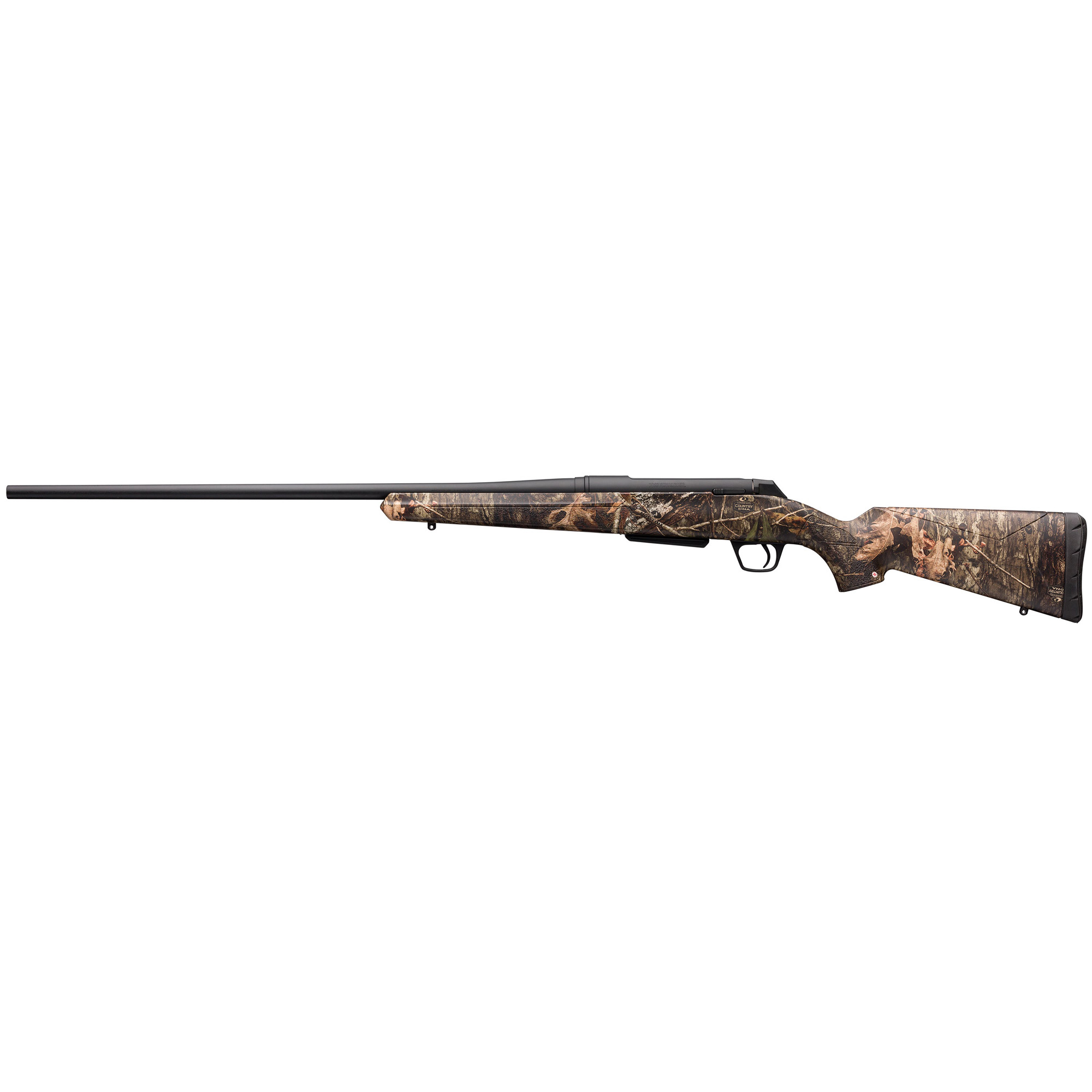 Winchester Repeating Arms XPR Hunter 535771220 308 Win Caliber Bolt-Action Rifle 3+1 Capacity 22" Barrel Black Perma-Cote Metal Finish Mossy Oak DNA Synthetic Stock Right Hand (Full Size)