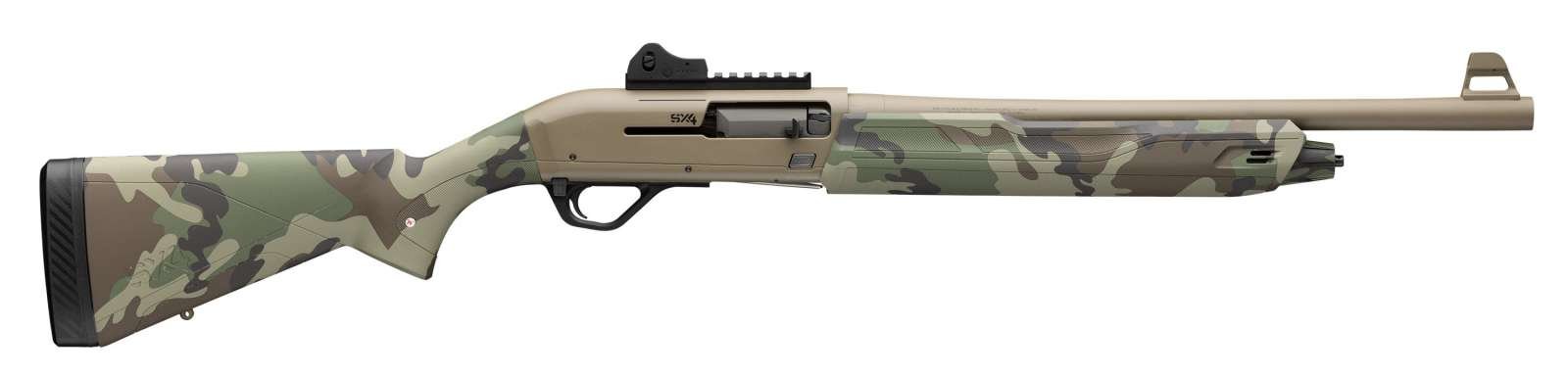 Winchester Super X Extreme Defender 12 Ga 18.5 in Woodland FDE Semi-Auto