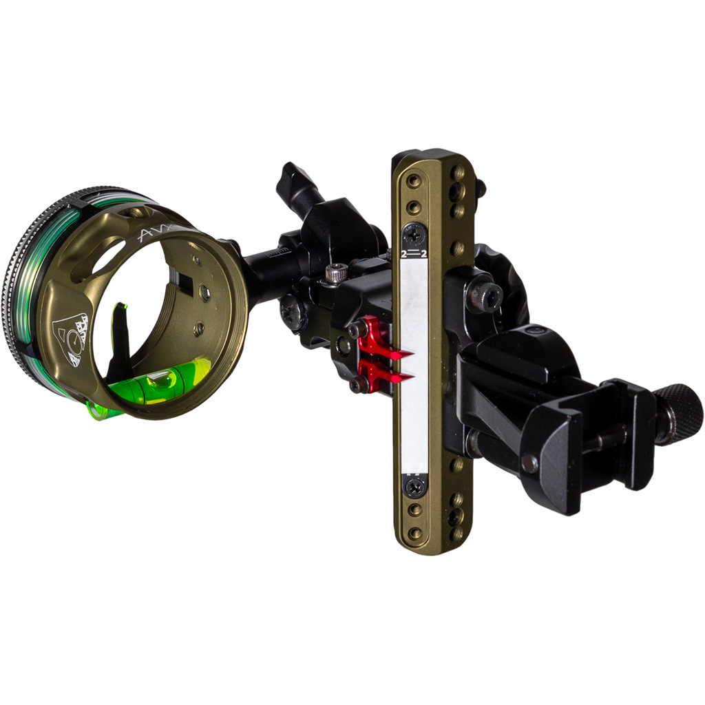 Axcel ALND-P110-4GT LANDSLYDE Picatinny Sight AVX-41 .010 Green Fiber - Axcel