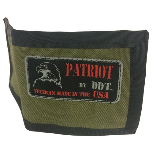 DDT Tango Mike Wallet OD Nylon Billfold American Made Veteran Owned