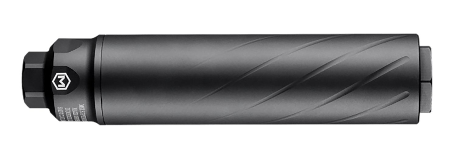 Maxim MXM-49107 PRS Suppressor .35 Cal, 5/8x24 HUB, 7.9" Black - Maxim Defense - 35 CAL
