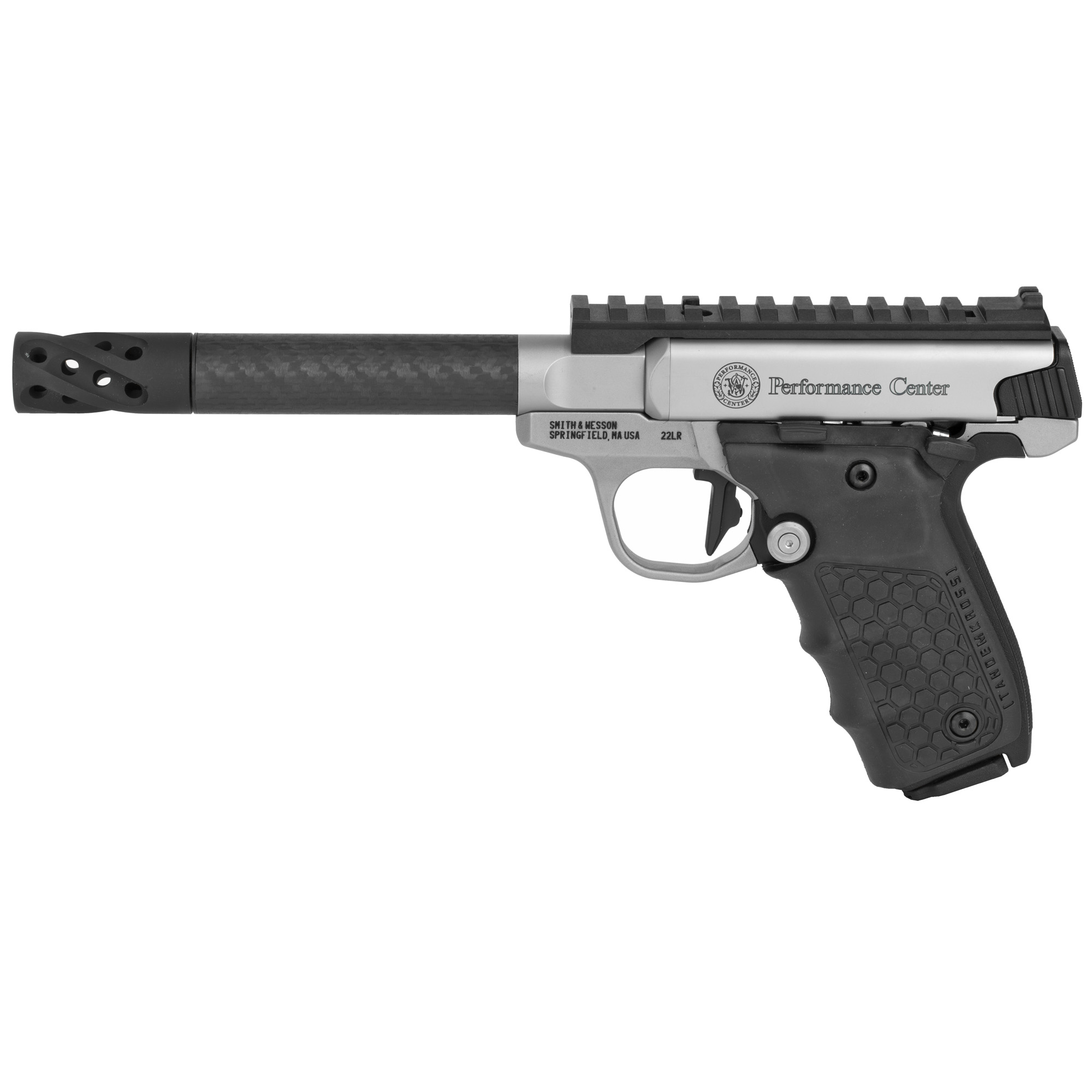 Smith & Wesson Performance Center SW22 Victory Target 22 LR 6 in Carbon Fib