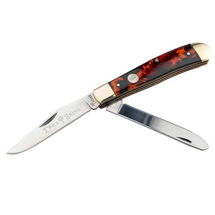 Boker 110810T Trapper Tortoise Knife - Boker