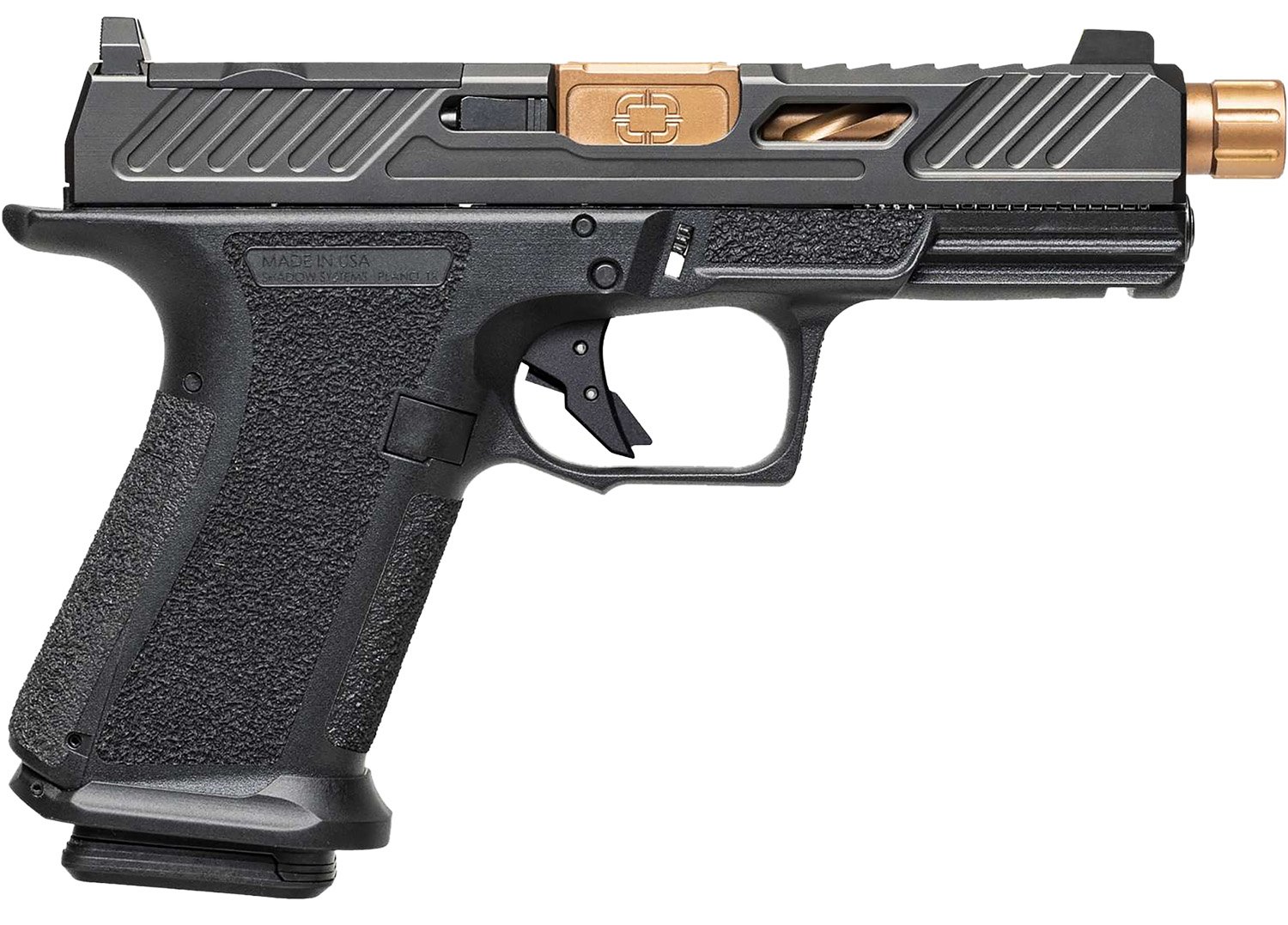 Shadow Systems SS1083 MR920 9mm 10+1 Black Optic Cut Threaded Barrel