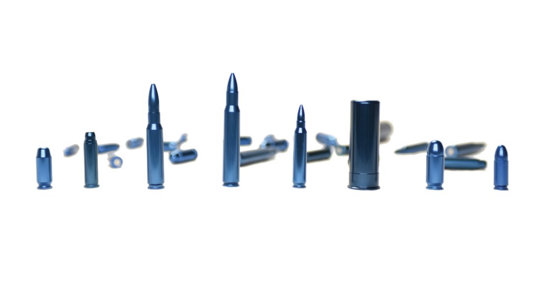 GSM GPS-SC45AUTO Snap Caps 45 ACP 5-Pack Aluminum Blue