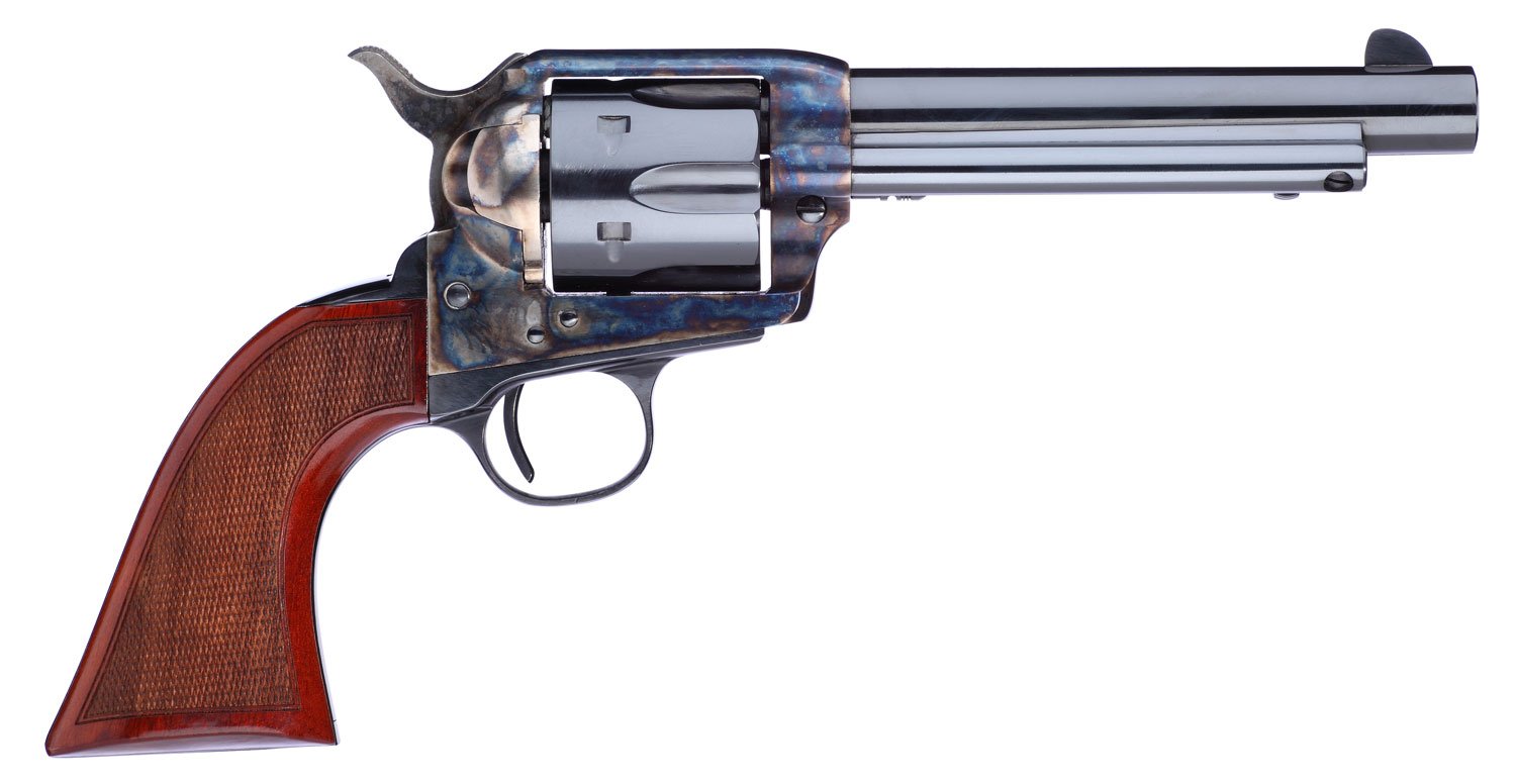 Taylors & Company 556209DE Short Stroke Gunfighter .357 Mag 5.5" Revolver - TAY - 357 Mag