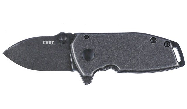 CRKT 2485KC SQUID COMPACT 1.75 PLAIN BLACK