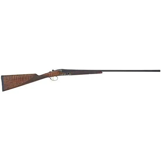 TriStar Bristol SxS 38020 Shotgun: 20 Gauge, 28" Barrel, 2-Round Capacity, 3" Chamber, Chrome-Lined, Turkish Walnut Stock, Brass Bead Sight, 5 Beretta Choke Tubes - TriStar - 20 Gauge