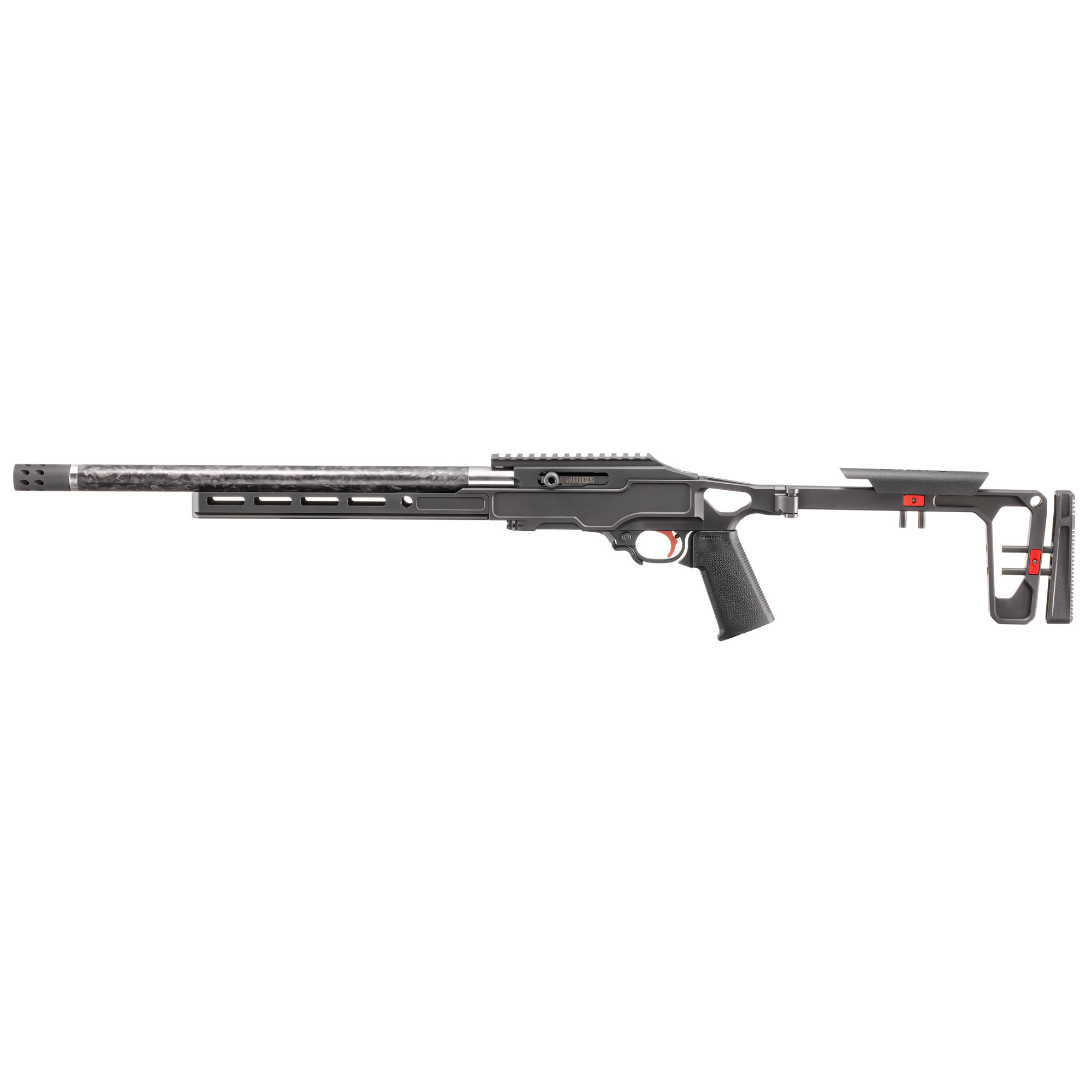 Ruger 31230 10/22 Rifle 22LR 10+1 M-LOK Arca-Swiss Black/Grey Chassis
