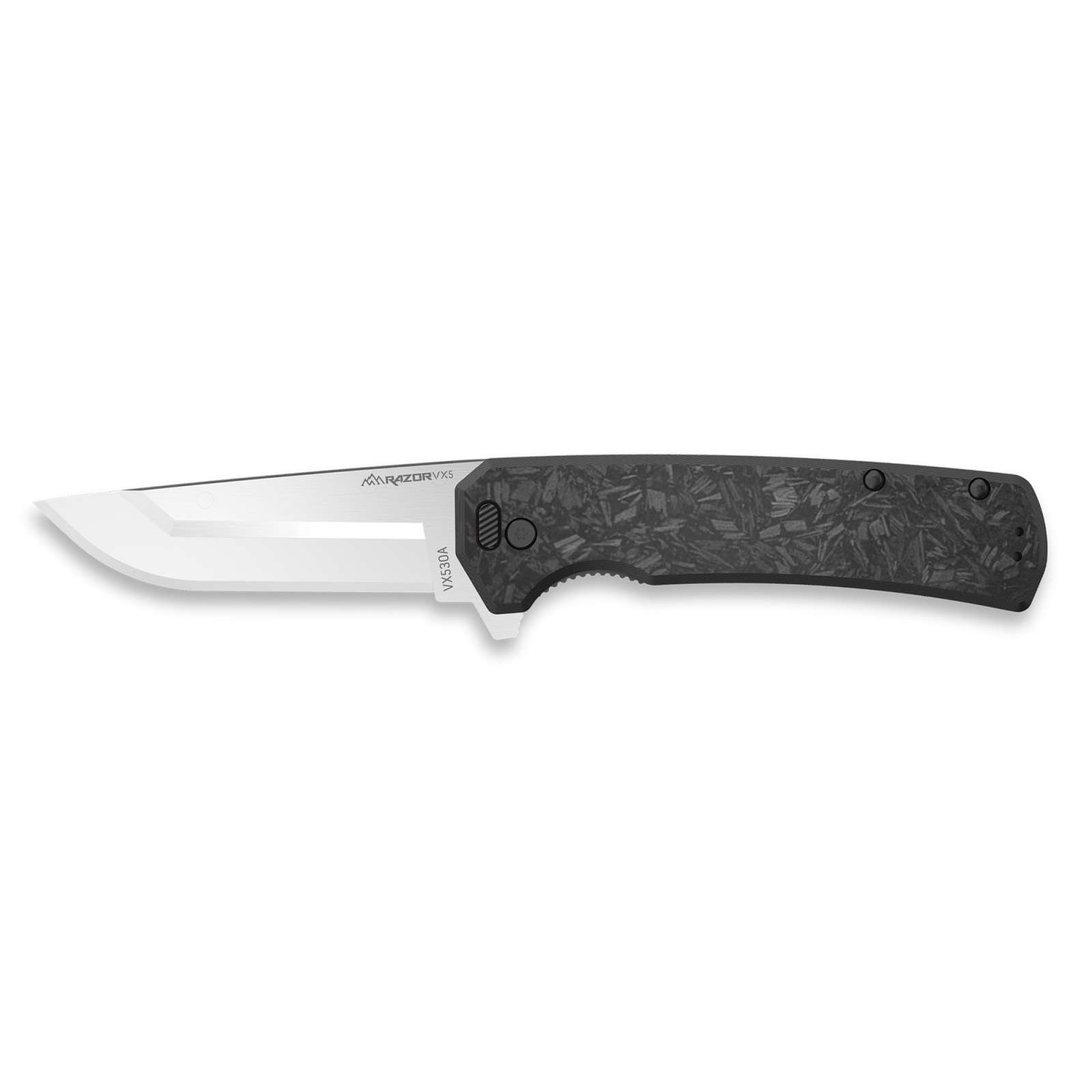 Outdoor Edge VX530AC Razor VX5 3" Folder Forged Carbon Ceramic - Outdoor Edge