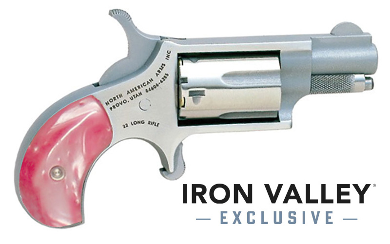 NAA NAA-22LR-GP-P Mini-Revolver 22LR Pink Pearl Grip