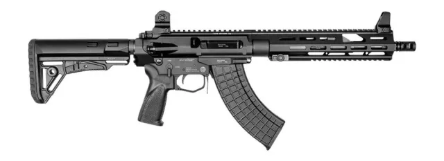 Grand Power 8588005948937 ARAQ-S 7.62x39mm 20+1 11" Black, Receiver w/Picatinny Rail, M-LOK Handguard, Black Polymer Collapsible Stock, Black Polymer Grip, Right Hand - GP - 7.62x39 for sale at TheGunDock