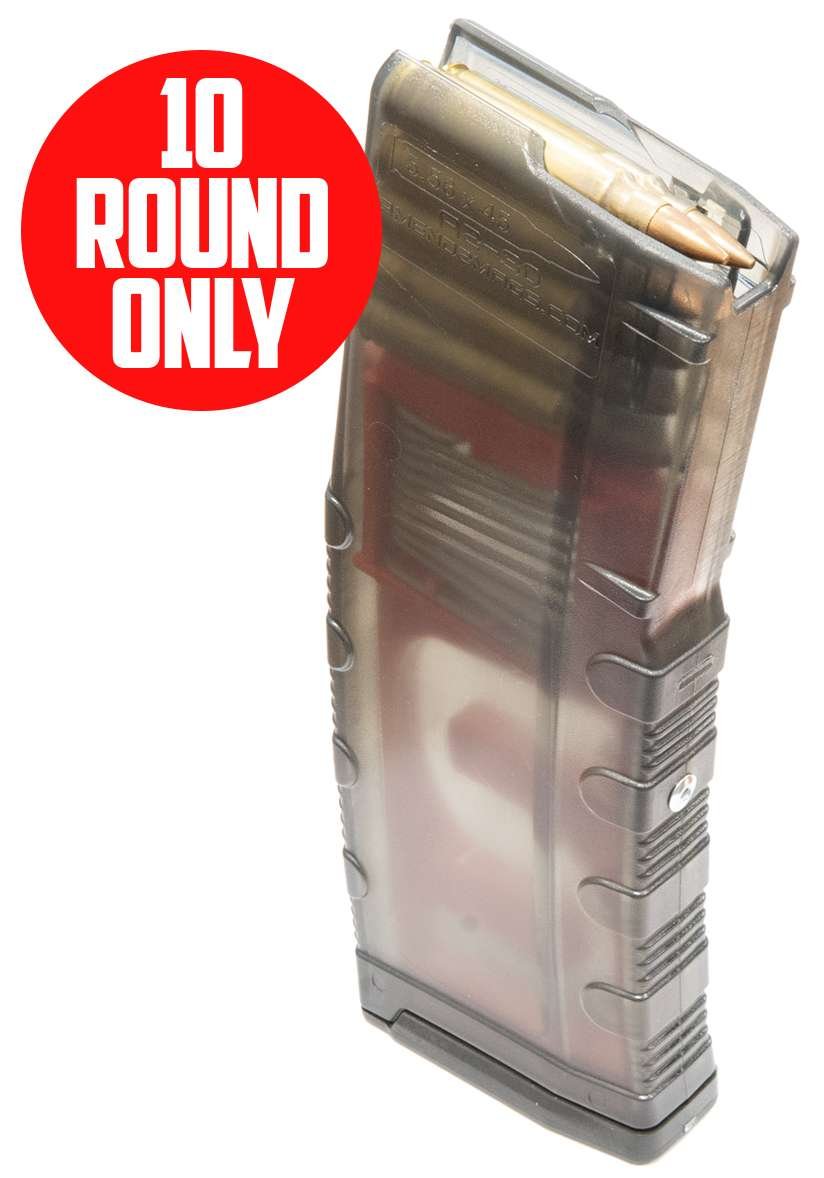 Amend2 556MODCS1030 MOD-C 10rd Fits AR-15 Smoke Polymer