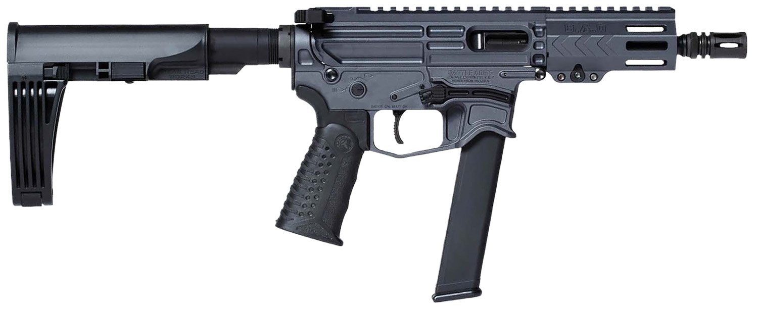 Battle Arms XIPHOS005 9mm 5.25" Pistol, Black Synthetic, 30+1 Capacity